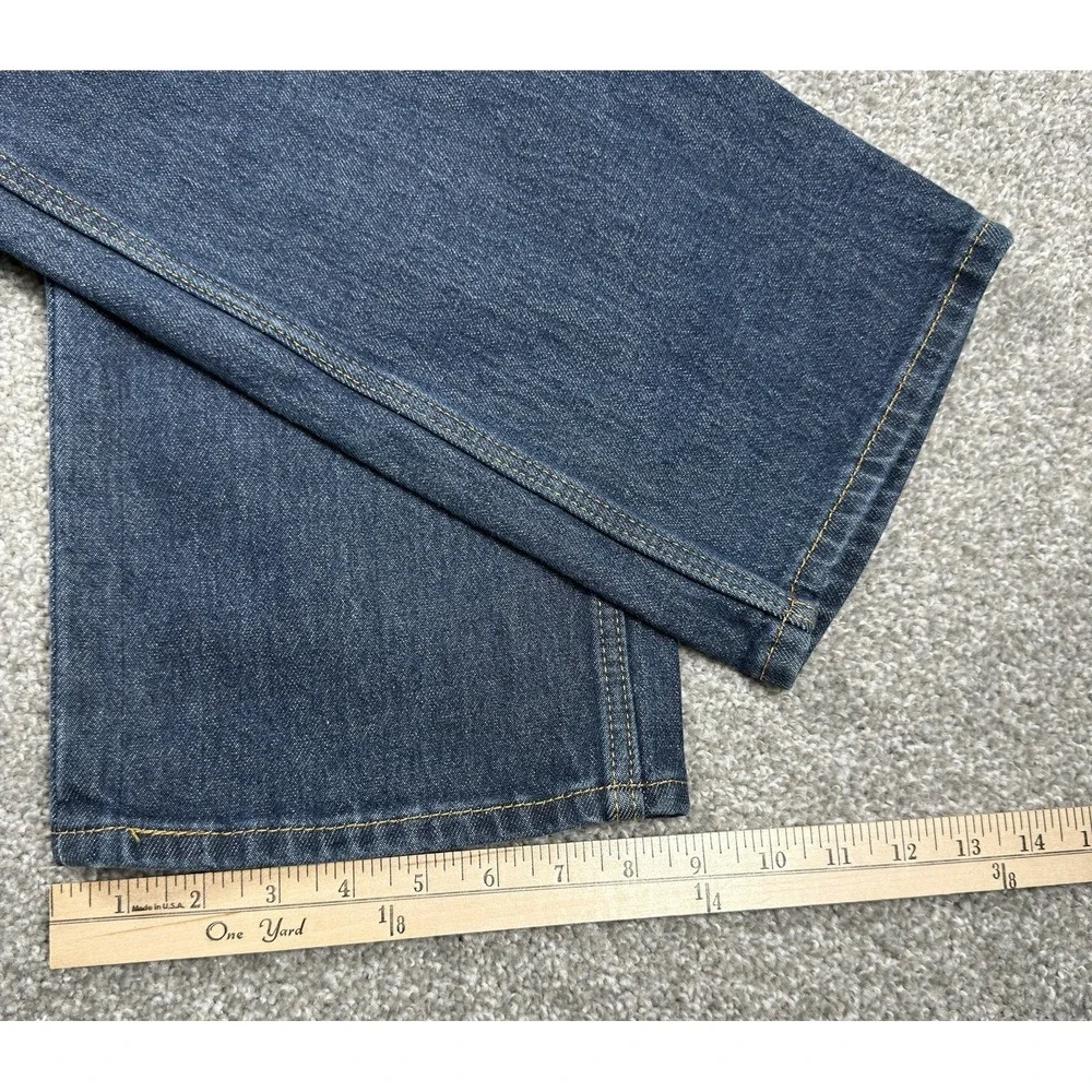 Levi's Western Fit Straight Leg Jeans Men's 36x32 Cowboy Denim